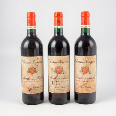 null 3 BOUTEILLES CHATEAU POUJEAUX 1997