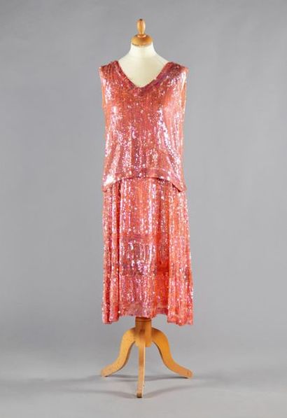 Robe du soir, haute couture, vers 1925, robe...