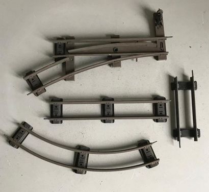 HORNBY Set of rails for power train: 6 straights...