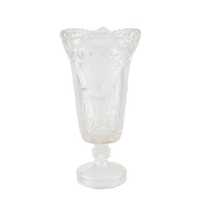 null BOHÊME
Grand vase en cristal à décor taillé de motifs géométriques et floraux.
H....