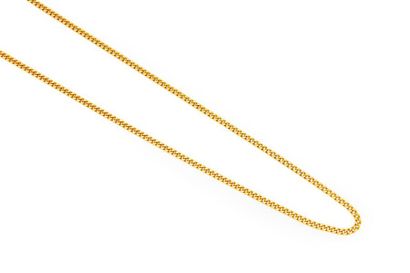 null Yellow gold chain.
Weight: 10.0 g.