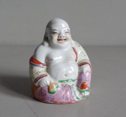 null CHINA
Statuette of loot in polychrome 
porcelain H.: 8 cm