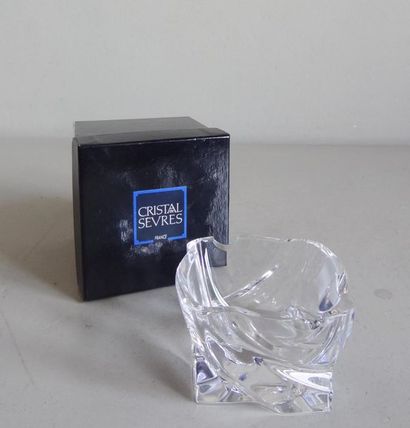 SÈVRES Cristalerie de SEVRES
Small square ashtray
H. 4,5 cm
In its box