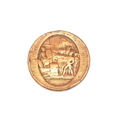 null MONNERON Copper
medal "Live free or die"