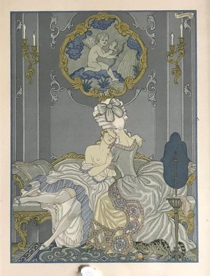 BARBIER Gerorge BARBIER (1882 - 1932)
Suite de 9 planches hors texte en couleur tirées...