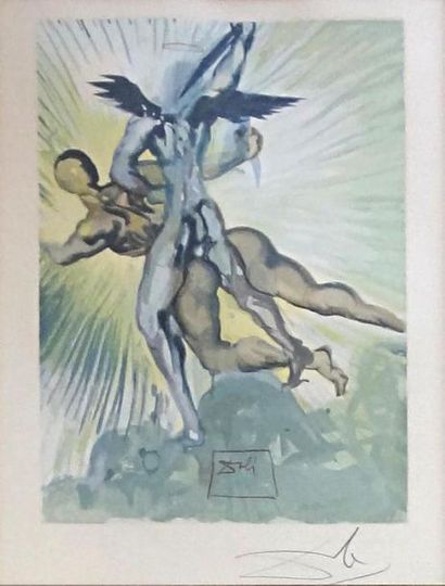 DALI Salvador DALI after
The Guardian Angels of the Valley (Purgatory 8) - series...
