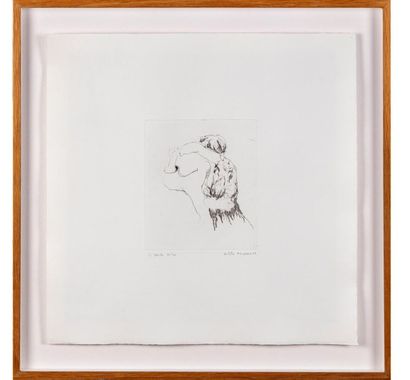 AQUELON Estelle AGUELON
Interlaced Characters
Pair of drypoint
engravings 2007
16...