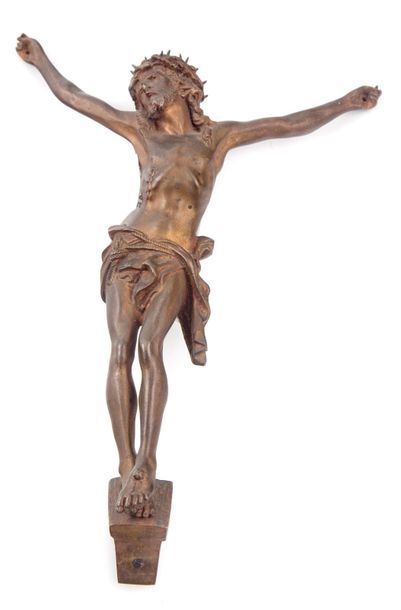 null Christ en bronze 