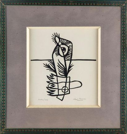 null Alexis KEUNEN (1921-1990)
sans Titre 
Lithographie 
Signé en bas à droite et...