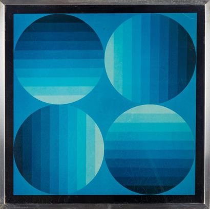 null VASARELI 
Abstractions
2 lithographies
42x42 cm