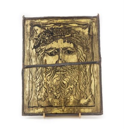 null Stained glass element Head
of Christ
28 x 21 cm