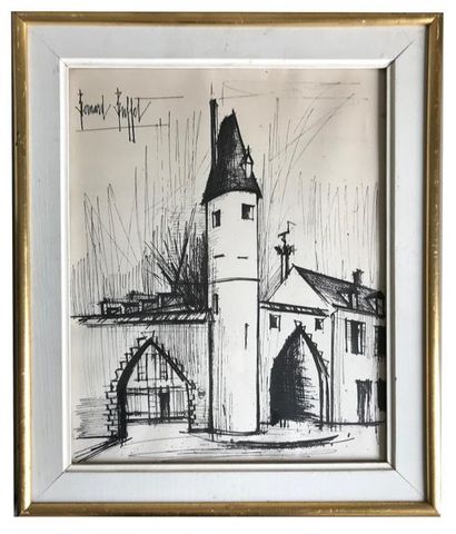 null Bernard BUFFET after House

Entrance Black and white
reproduction 36 x 29 c...