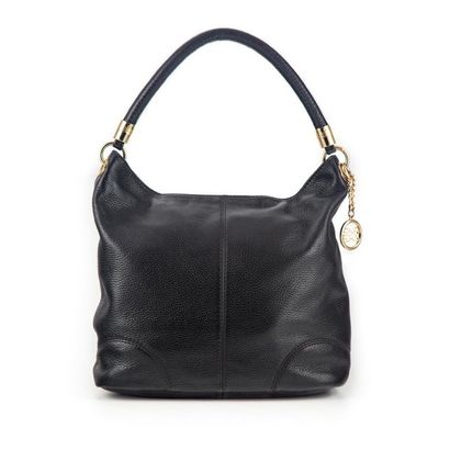 null House LANCEL
Black rigged calf leather bag . Nubuck
lining Good condition 
