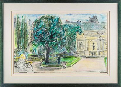 null Robert SAVARY ( 1920 - 2000 )
View of Rouen
Pastel
Signed lower right
70 x 50...