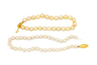 null Two pearl bracelets gross 
weight: 17.2 g 