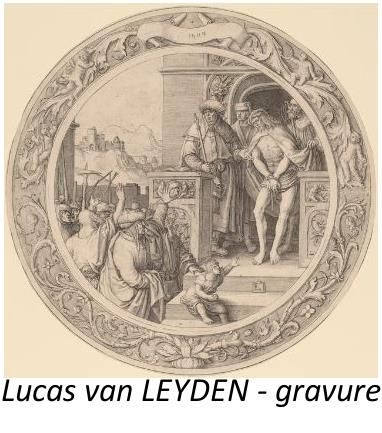 null FLAMANDE SCHOOL XVII
Ecce Homo or Christ before Pontius Pilate.
Oil on copper
52...