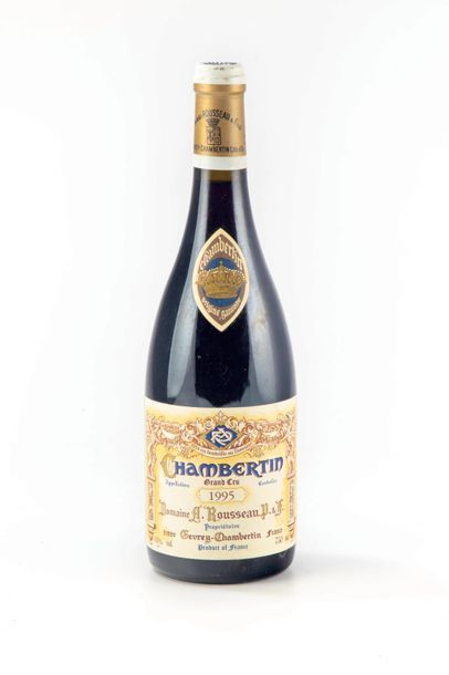 null 1 B CHAMBERTIN Grand cru Armand Rousseau 1995