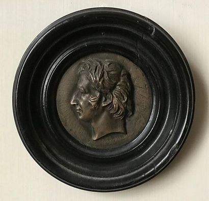 After Pierre-Jean DAVID d'ANGERS (1789-1856)
Medallion...