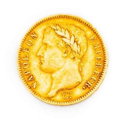 null 1 piece of 40 Francs Gold
Sold on designation