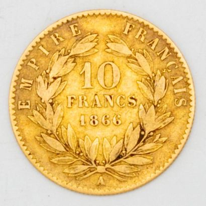 null 1 piece of 10 Francs Gold
Sold by designation