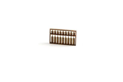 null Chinese abacus
8 x 5 cm 