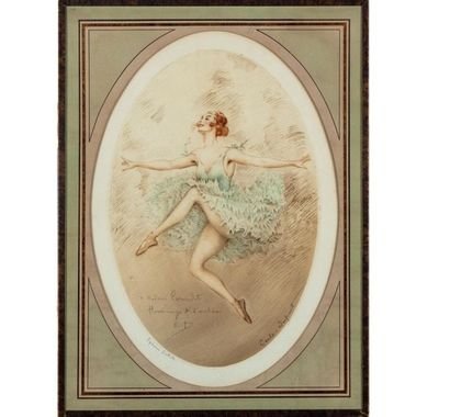 CARLE-DUPONT Charles Dupont, dit CARLE-DUPONT (1872-?)
Danseuses
Deux gravures en...