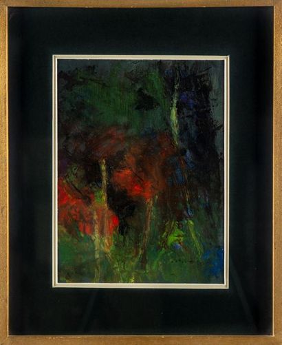 Bernard KOELSCH Bernard KOELSCH - XXth
Abstraction 
Oil on canvas
Signed lower right
21...