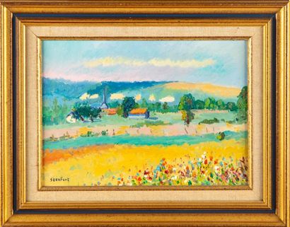 STENFORT STENFORT - early 20th century
Landscape
Oil on canvas
Signed lower left
22...