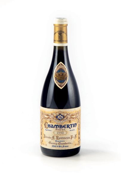null 1 bouteille CHAMBERTIN Grand cru Armand Rousseau 1990