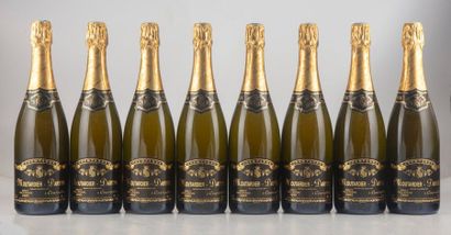 null 8 bottles MOUTARDIER DARTOIS Vintage 2005 Champagne brut