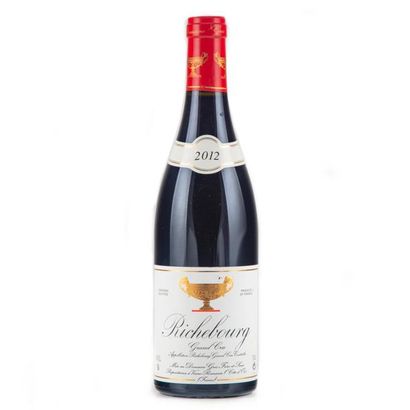 null 1 bouteille RICHEBOURG 2012 Grand Cru (mise au domaine) Gros frère & soeur