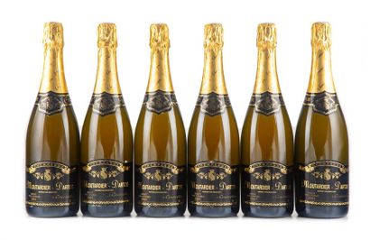 6 bottles Champagne MOUTARDIER-DARTOIS, vintage...
