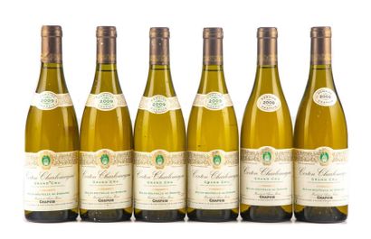 6 bouteilles : 2 CORTON CHARLEMAGNE 2008...