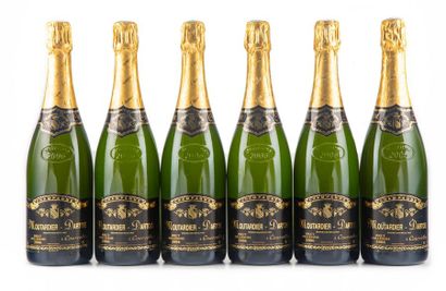 null 6 bottles Champagne MOUTARDIER-DARTOIS, Vintage 2006