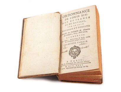 null [Waters and Forests] Ordinance of Louis XIV... on the fact of waters and forests,...
