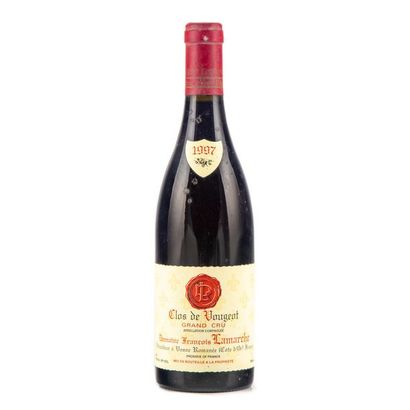 null 1 bouteille CLOS DE VOUGEOT 1997 Grand Cru Domaine François Lamarche (étiquette...