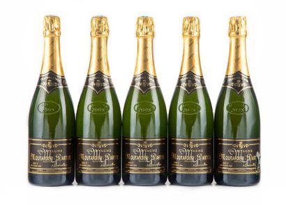 null 5 bouteilles Champagne MOUTARDIER-DARTOIS, Millésimes 2008