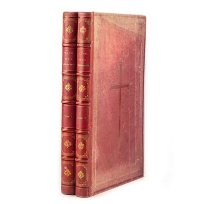 null LIFE OF N. S. JESUS CHRIST written by the four Evangelists Paris, Pilon, [1858]....