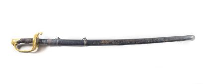 null Infantry Warrant Officer's Saber, model 1845 - 1855, missing watermark and oxidized...