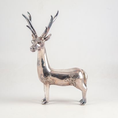 null Metal deer 

H. 32 cm
