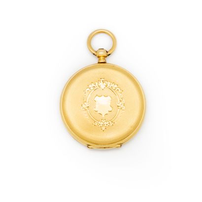 null Gusset watch in yellow gold (detached glass) 

Gross weight: 26.8 g.