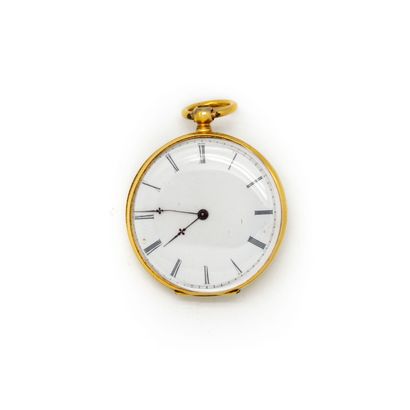 null Gusset watch in yellow gold (detached glass) 

Gross weight: 26.8 g.