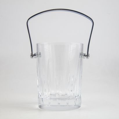 null Crystal ice bucket 

H. 13 cm