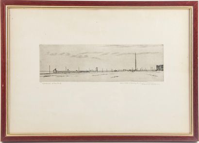 François VERDIER 
View of Dieppe 
Engraving...