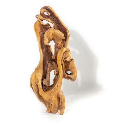 null Sculpture en bois flotté
H. : 116 cm