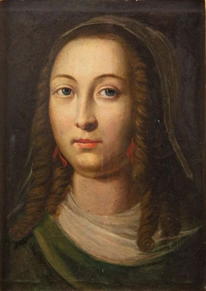 ECOLE FRANCAISE ECOLE FRANCAISE d'après le XVIIe - XIXe
Portrait présumé de Laure...