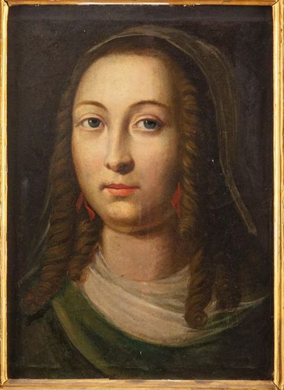 ECOLE FRANCAISE ECOLE FRANCAISE d'après le XVIIe - XIXe
Portrait présumé de Laure...