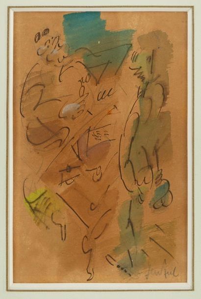GEN PAUL GEN PAUL (1895-1975)
La convocation
Watercolour on paper
21.5 x 14 cm at...