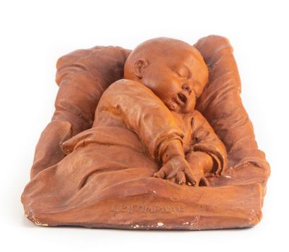 ELOI EMILE ROBERT Eloi Emile ROBERT (1881 -1949)
"Le Sommeil"
Terracotta
Titled on...