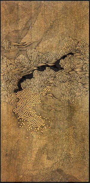 LUO XIANGKE LUO XIANGKE (1964)
Wooden panel engraved and carved
Dated 2008
183 x...